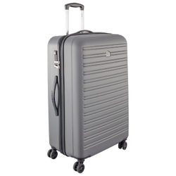 Delsey Segur 4 Wheel 78cm Large Suitcase Grey